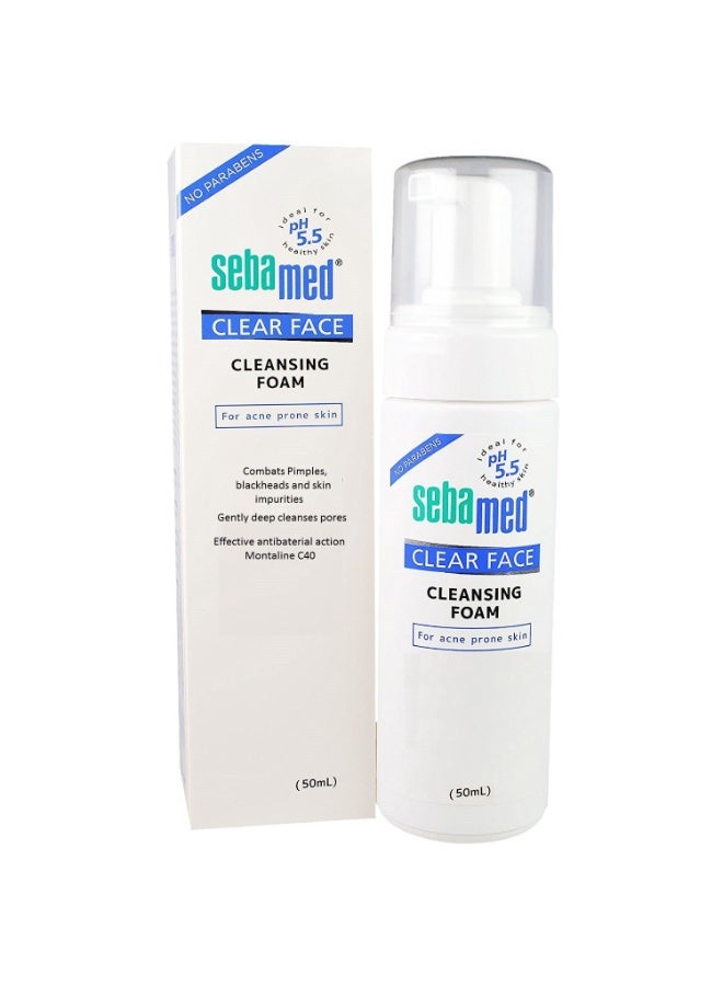 Sebamed Clear Face Care Gel, 50ml & Sebamed Clear Face Foam, 50ml - Image 3